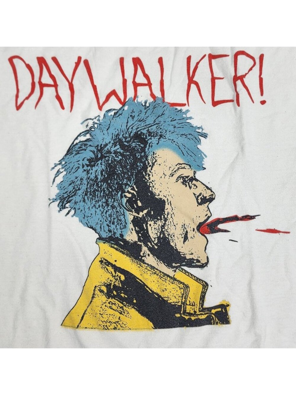 Machine Gun Kelly Hot Topic “DAYWALKER”  White Cotton T Shirt, Men's Medium